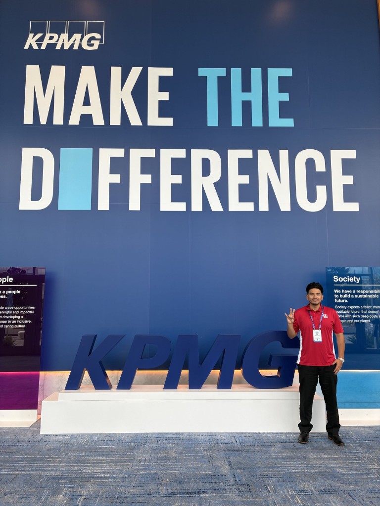Leonardo at the KPMG Make the Difference display