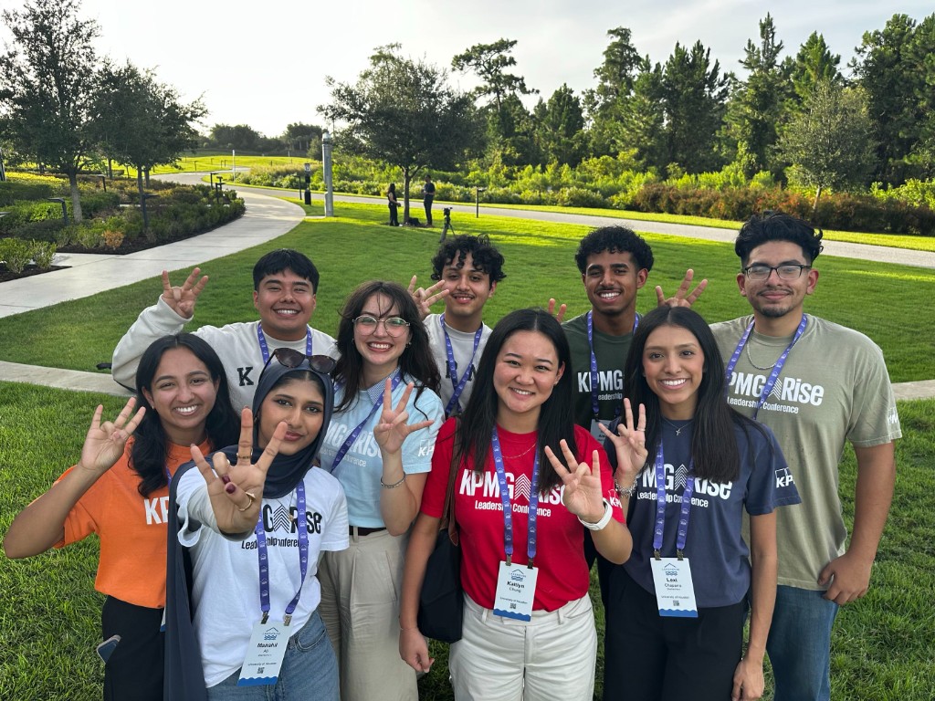 KPMG Rise Leadership Conference group photo