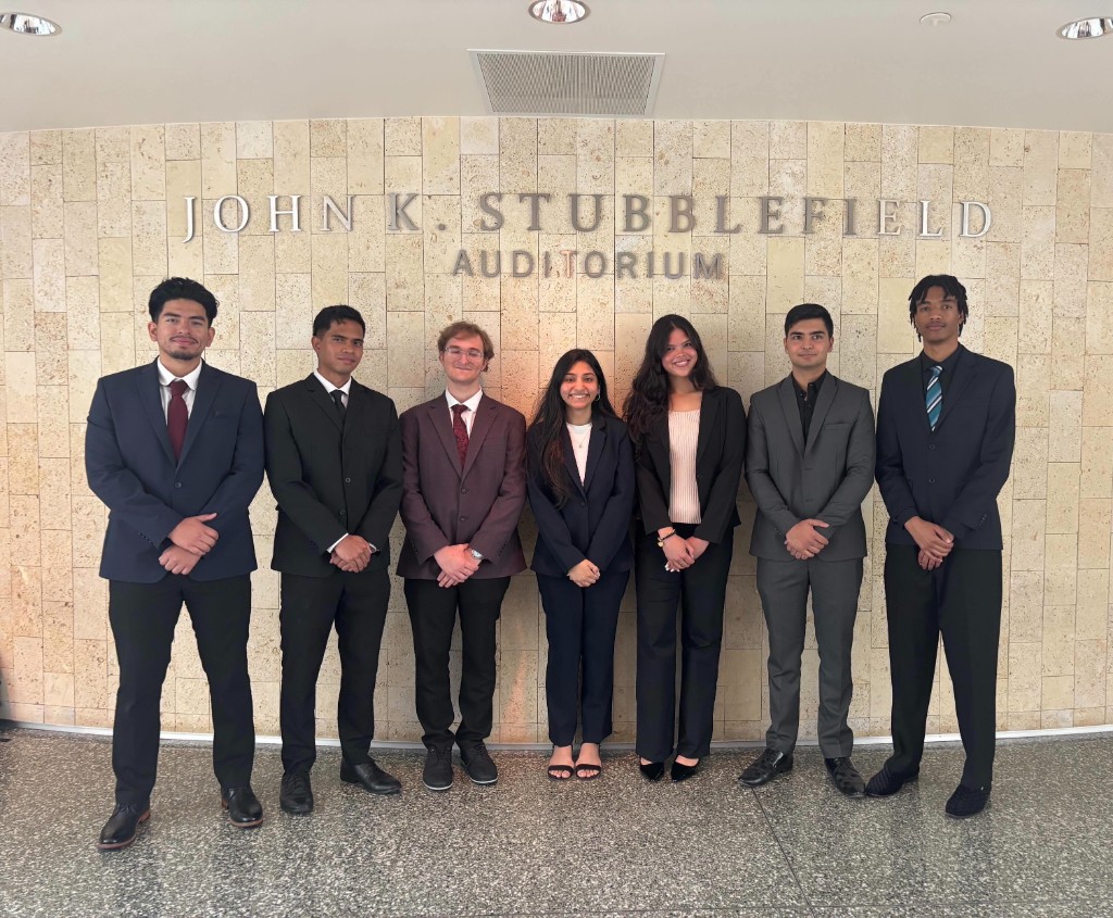 ConocoPhilips Truth in Energy team at John K. Stubblefield Auditorium